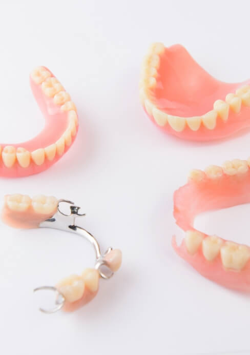 Four denture options