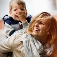 Woman with healthy smile after gum disease treatment