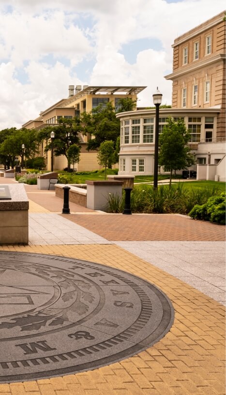 Outside view of dental school building