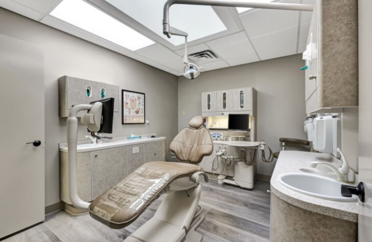 Dental exam room