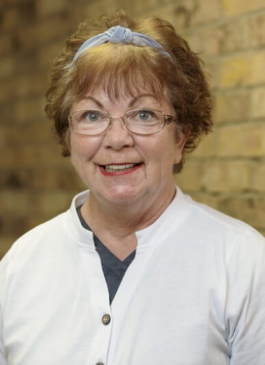 Registered dental hygienist Sharon